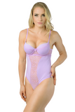 BODY COM BOJO EM MICRO COM DETALHES EM RENDA ref.22089