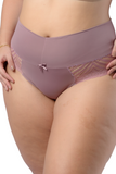 FIO DUPLO PLUS SIZE COM CÓS DUPLO E RENDA ref.20550