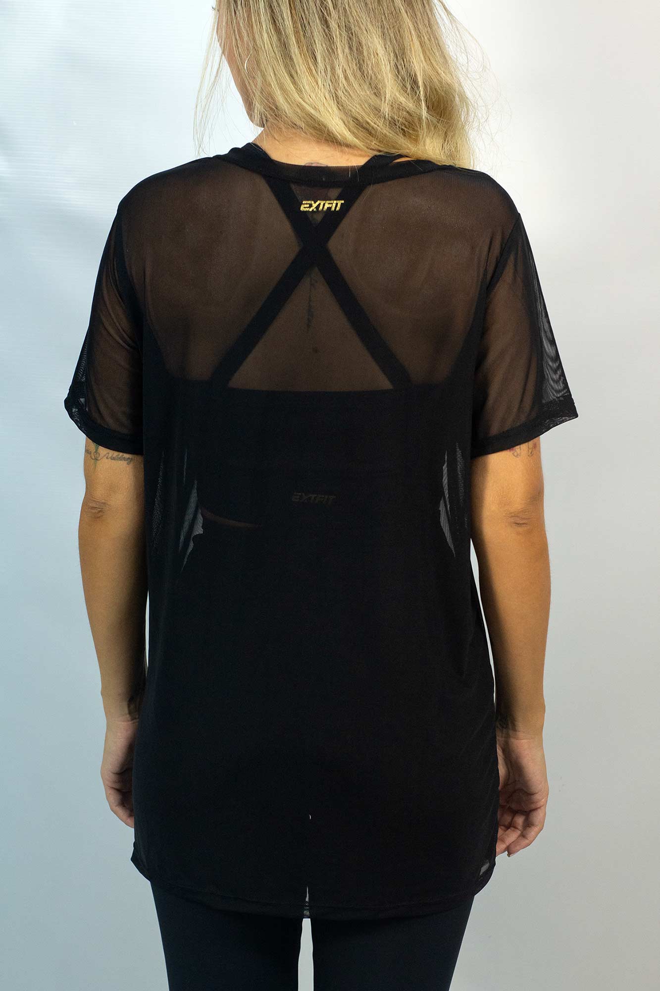 CAMISETÃO DE TULE ref.5545